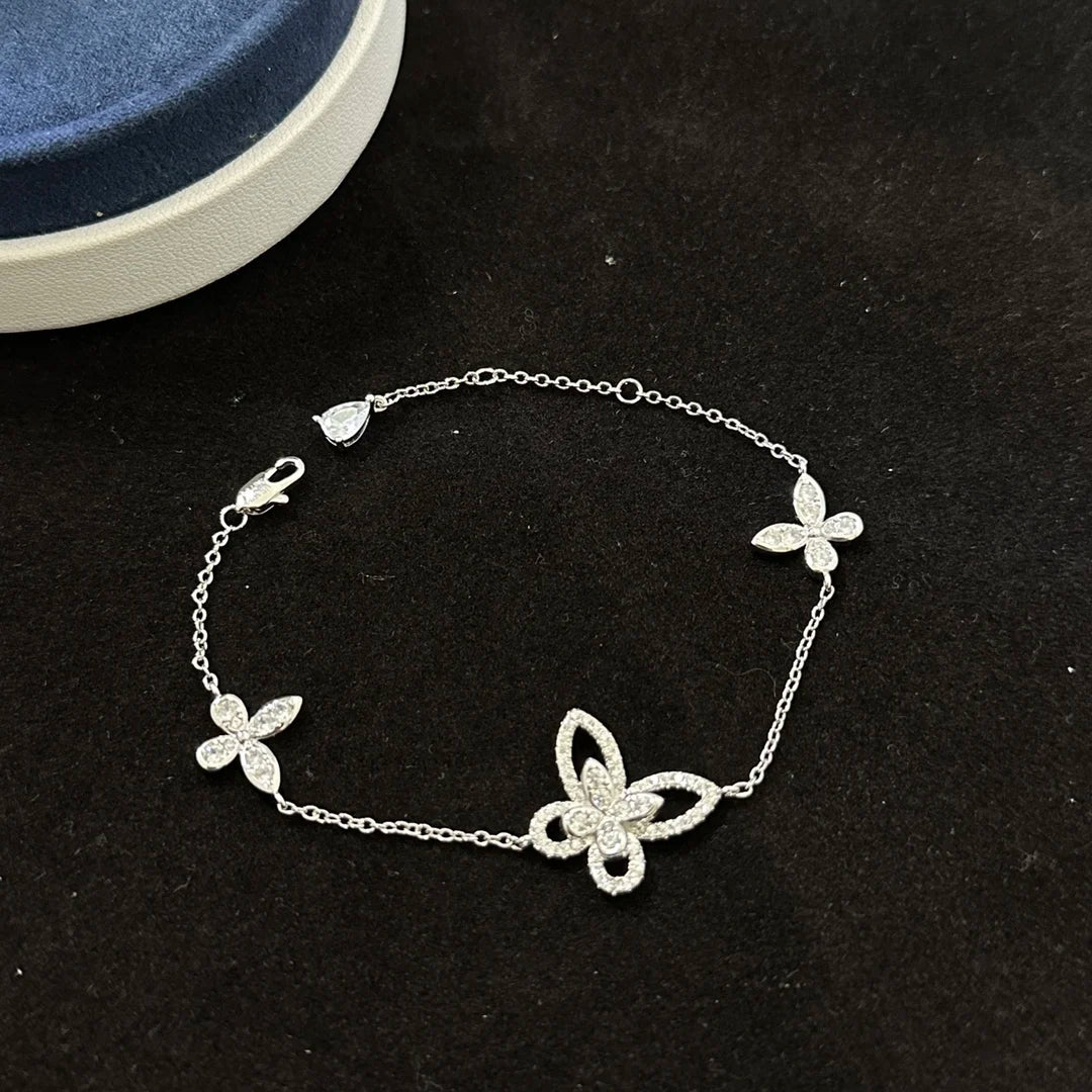 Elegant Butterfly Love Bracelet