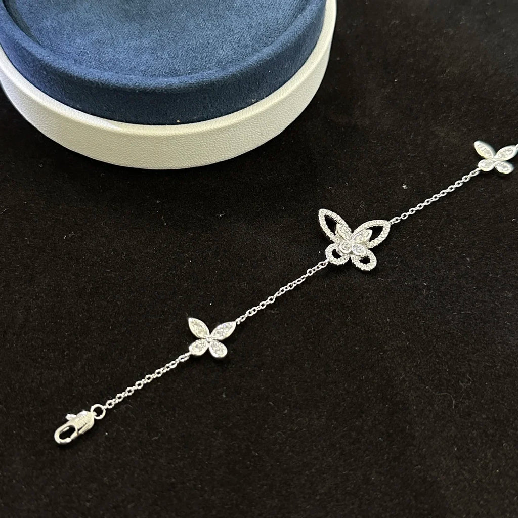 Elegant Butterfly Love Bracelet