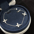 Elegant Butterfly Love Bracelet