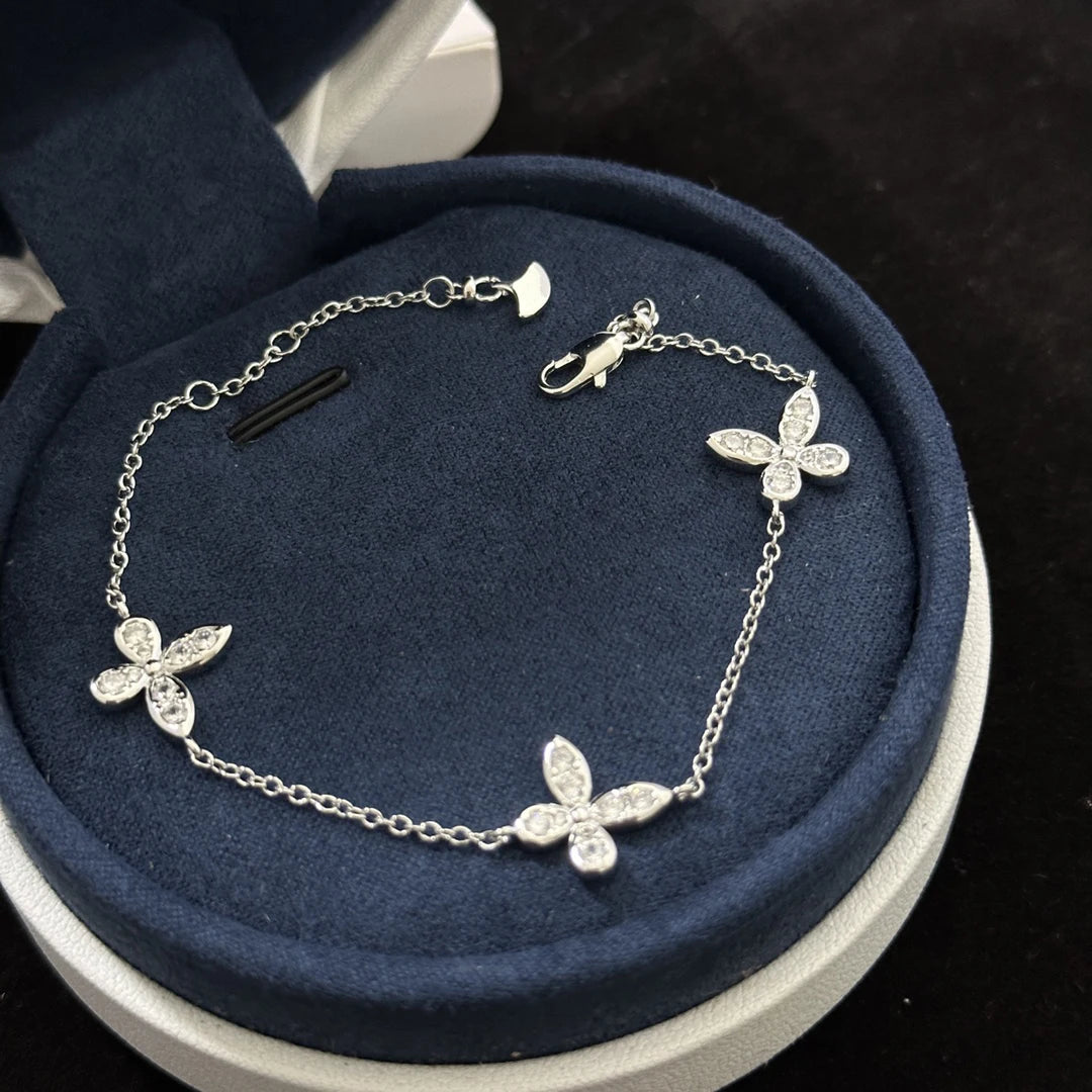 Elegant Butterfly Love Bracelet