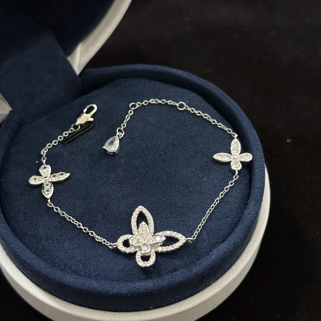 Elegant Butterfly Love Bracelet