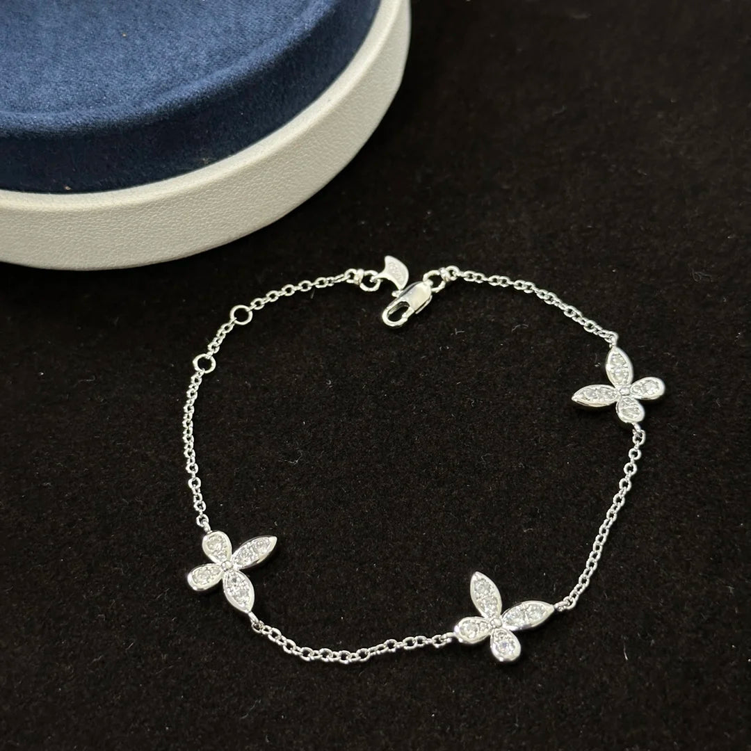 Elegant Butterfly Love Bracelet