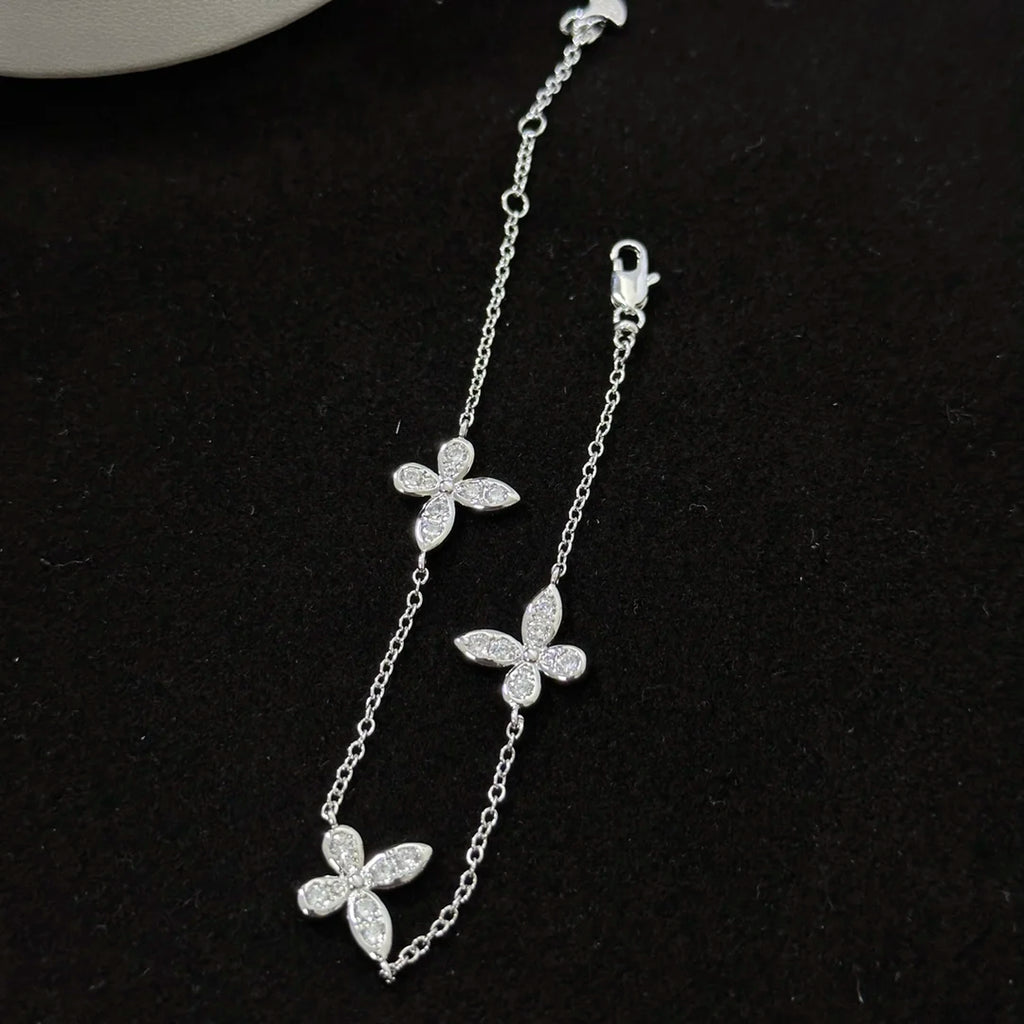 Elegant Butterfly Love Bracelet